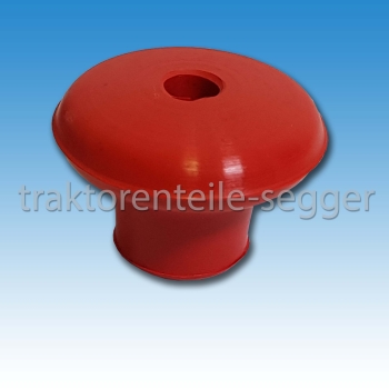 Schaltknauf Holder E6 rot für Zapfwelle